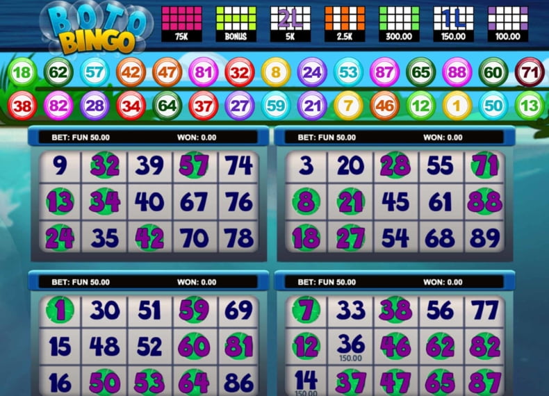 Rules of bingo